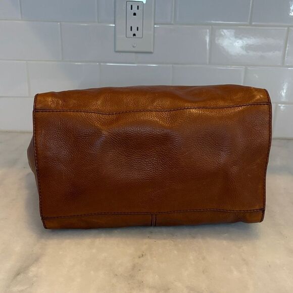 Fossil Purse Handbag Tessa Leather Satchel Shoulder Bag Pocketbook - Picture 8 of 16